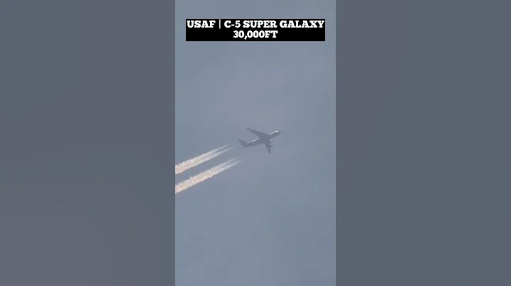 30,000FT Over Windsor & Essex County, Love to see it. #YQG #USAF #shorts