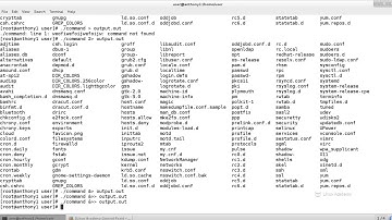 004 Use input output Redirection || RHCSA