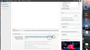 07 Wordpress Posting Video links