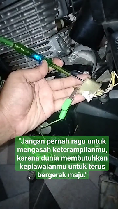 jangan pernah ragu || kata bijak otomotif || qoutes anak bengkel