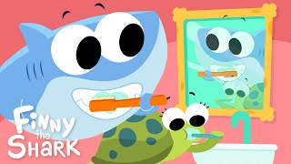 Brush Your Teeth | Kids Song | Finny The Shark screenshot 5