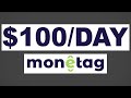 How To Make Money Online With MONETAG &amp; Blogging ($100/DAY)