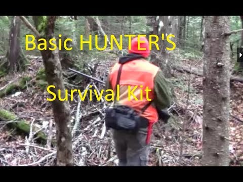Basic HUNTER'S Survival Kit - YouTube
