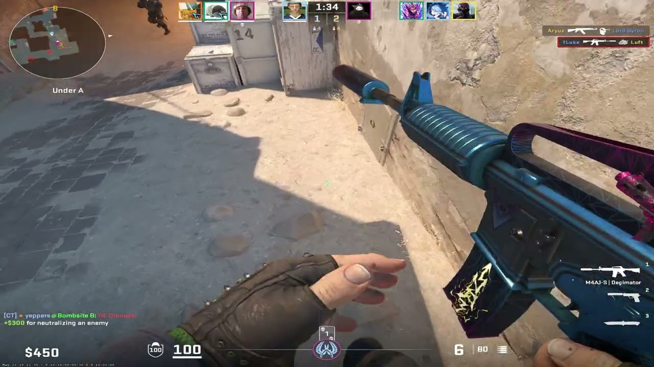 CS2 Animated Airplanes Over Germany