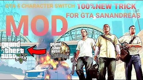 GTA 5 CHARACTER SWITCH MOD FOR GTA SANANDREAS PC DOWNLOAD AND INSTALL.