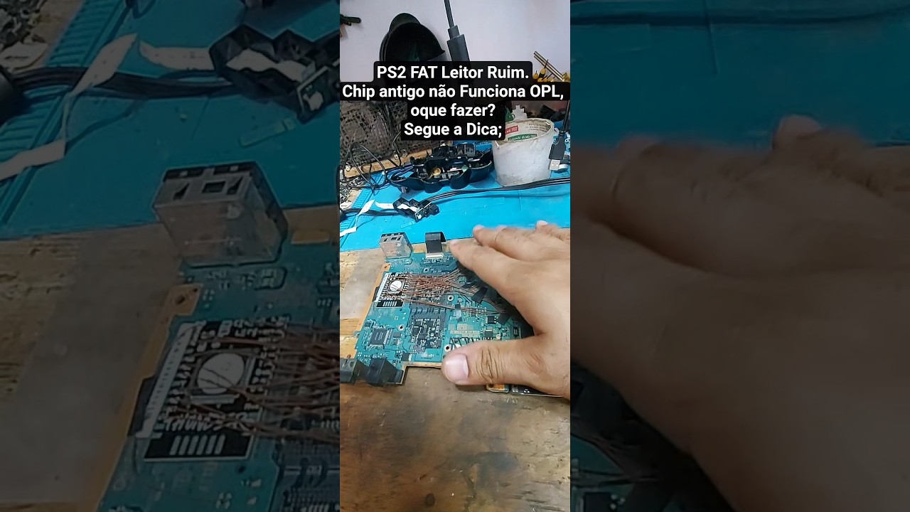 Leitor do PS2 Fat está ruim e seu PS2 não Funciona Opl? veja essa Dica!