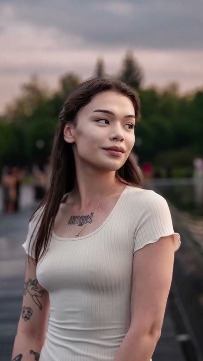 Девушка с красивым именем Жасмина #streetphotography - YouTube