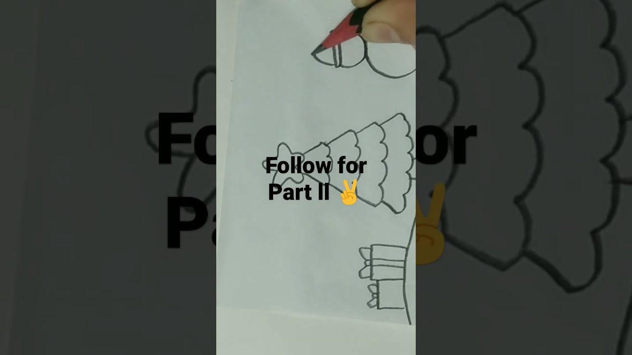 How To Draw A Christmas Tree Art Shorts Christmastree