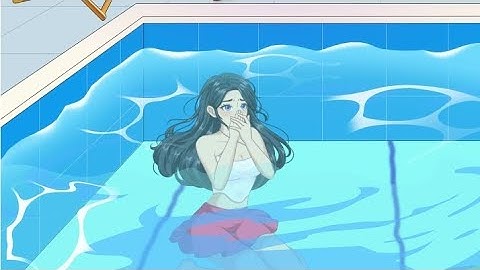 Annoying Puzzle Game 2 level 25 help the girl breath underwater Walkthrough Solution