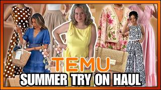 HUGE TEMU SUMMER TRY ON HAUL JUNE 2026 ☀️ UK Size 16 | Affordable Holiday Outfits & Fashion Finds