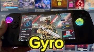 How to use GYRO on Battlefield Using ROG Ally X!