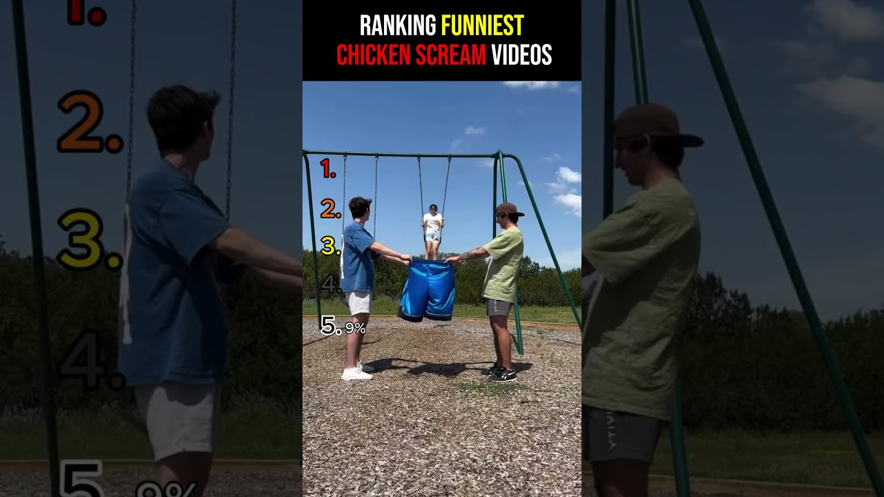 Ranking funniest chicken scream videos