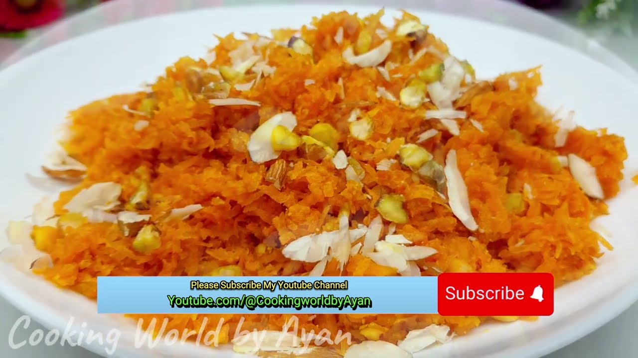 Gajorer Halua Recipe || Gajar Ka Halwa || Carrot Halwa | Dessert Recipe