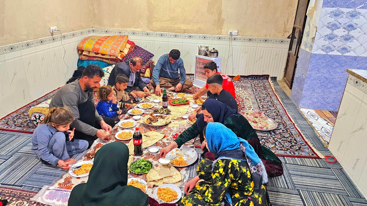 Family gathering and Yousef's efforts to build the wall🏡⚒️