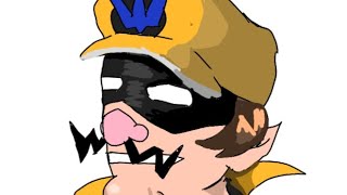 Part 3 drawing Wario and Friends die by the Carnotauraus while riding motorcycles