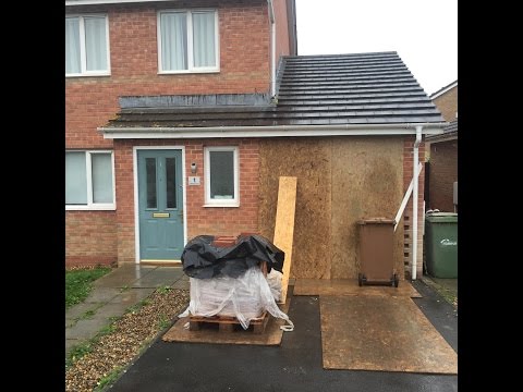 GARAGE CONVERSION INSTALLATION IN CAERPHILLY DONE TO THE LATEST COUNCIL BUILDING REGULATIONS
