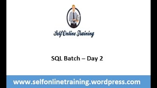 SQL Training - Day 02