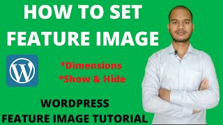 How to set feature image in WordPress | WordPress Feature image tutorial in Hindi