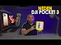 DJI Osmo Pocket 3 Creator Combo Neden Almalıyız ? | Test videoları