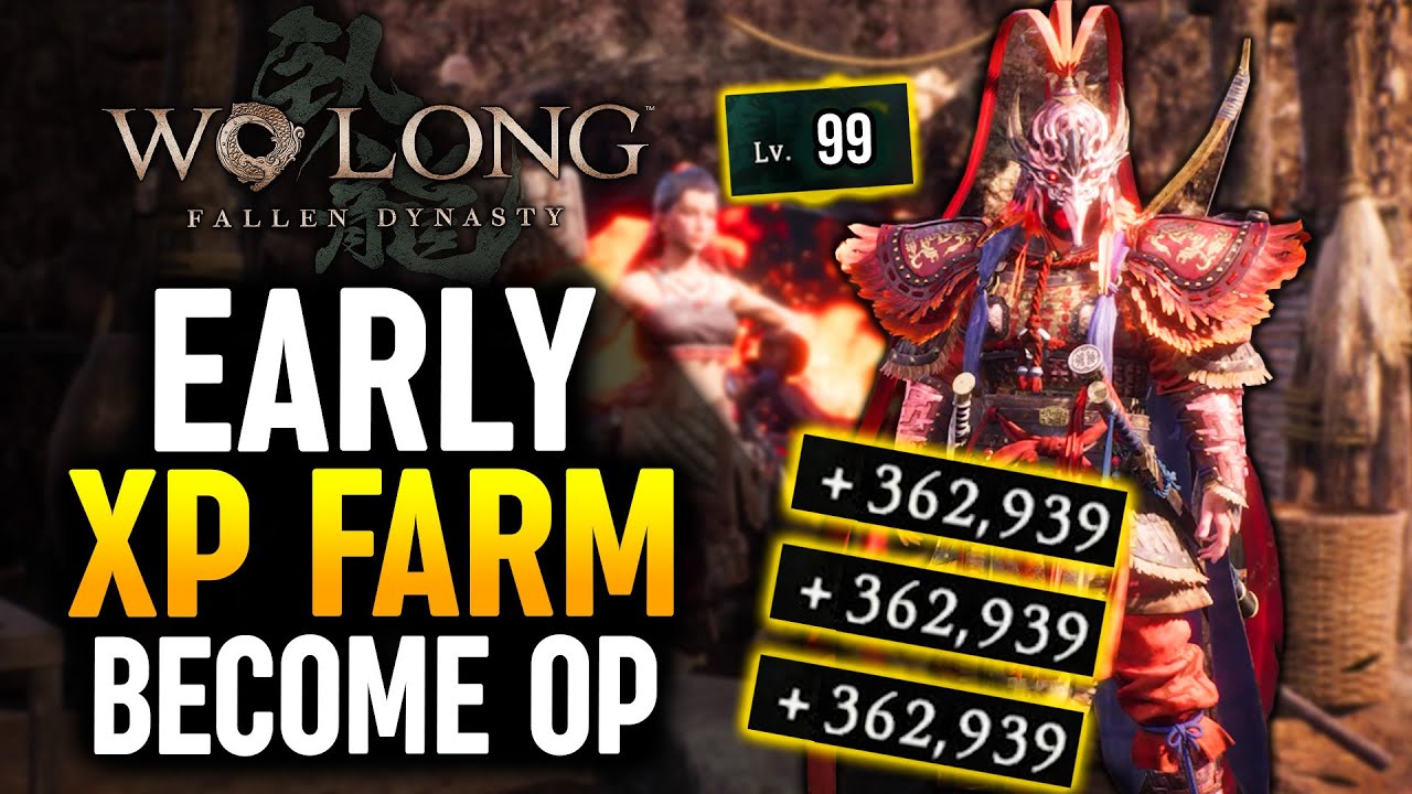 Как быстро прокачаться в Wo Long Fallen Dynasty на ранних этапах игры!