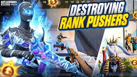 OpVicky VS Conqueror Lobby Rank Pushers 🔥 Fastest 1v4 Player | Intense Solo vs Squad Gameplay | BGMI