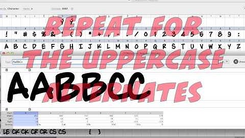 "How do you kern an all-uppercase font?" - Ask Comicraft