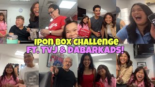 IPON BOX CHALLENGE WITH ATE MILES FT. TVJ & DABARKADS! (DAMI NAMIN NAIPON + SOBRANG LAUGHTRIP!!)