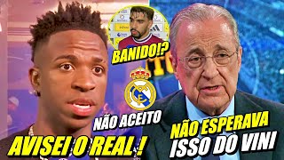 REAL EM CHOQUE ! VINI JR NÃO ACEITA RENOVAÇÃO E FAZ EXIGÊNCIA ADEUS EPANHA !? PAQUETA BANIDO E MAIS