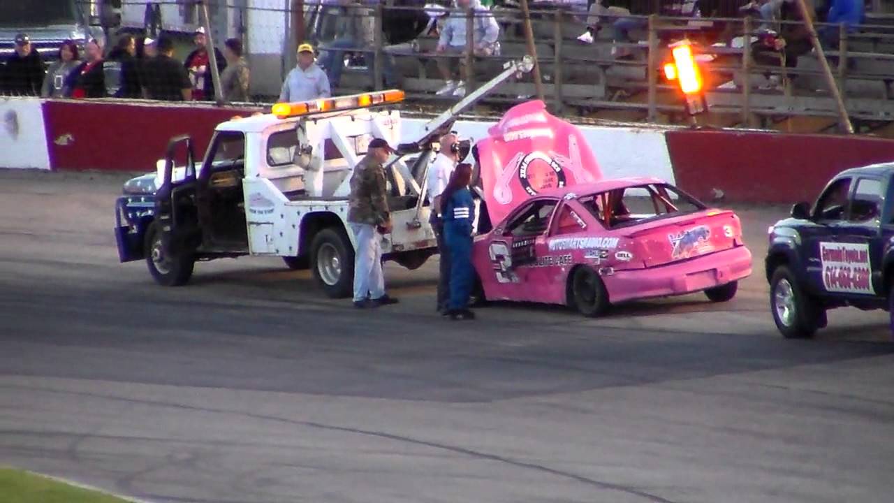 September 12 2015 Crazy Compacts Championship race at Columbus Motor ...