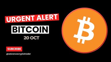 🚨 URGENT ALERT  | Bitcoin Price Prediction 20 OCT #bitcoin #crypto #btc