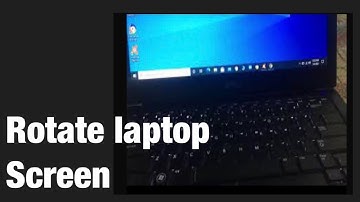 How to rotate dell laptop screen || ROTATE the screen of dell computer ||DELL laptop screen rotation
