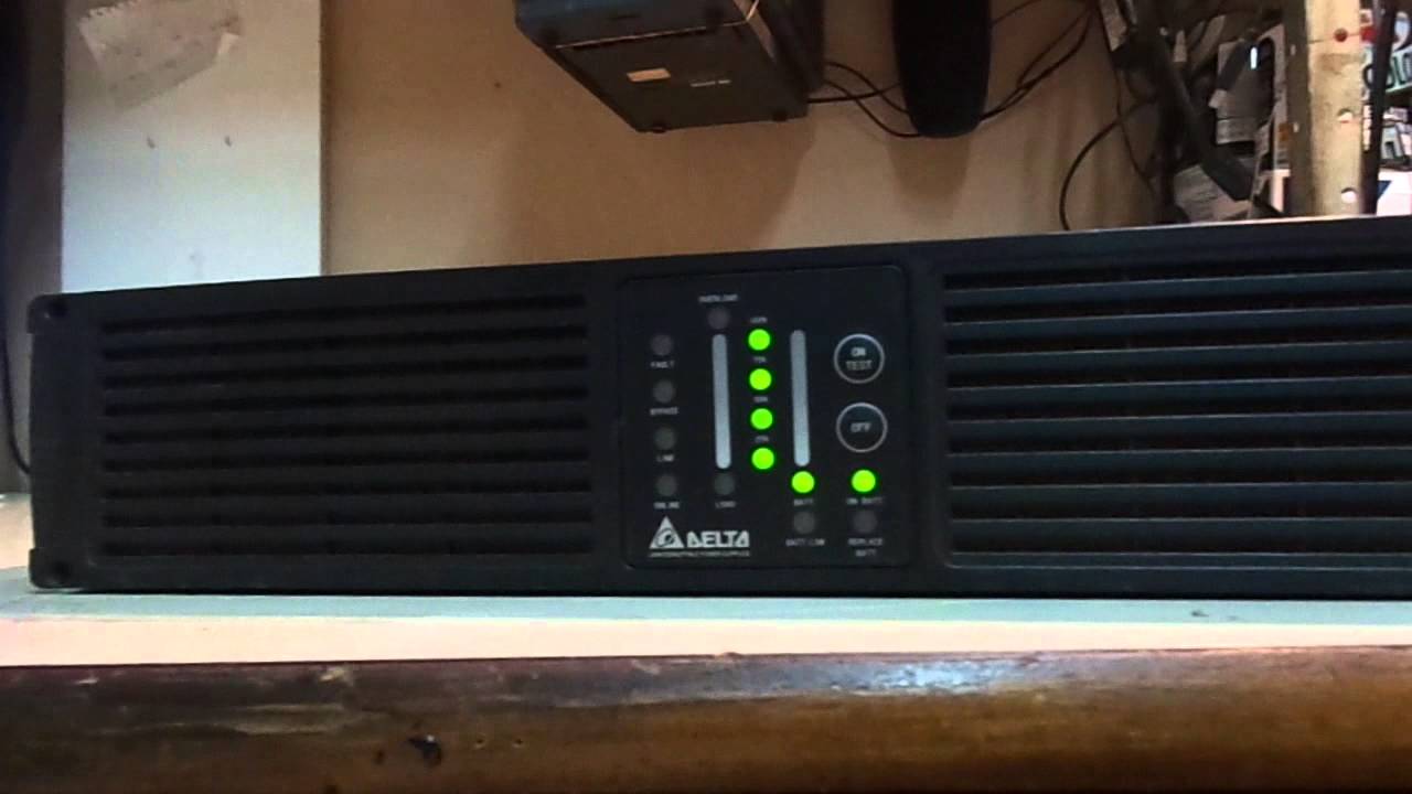 Nobreak Delta 1Kva GES102r200035 - YouTube