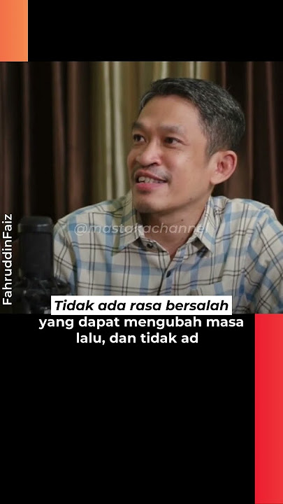Fahruddin Faiz | Tidak Ada Rasa Bersalah - #shorts #ngaji #filsafat #kehidupan #cinta #hati #quotes
