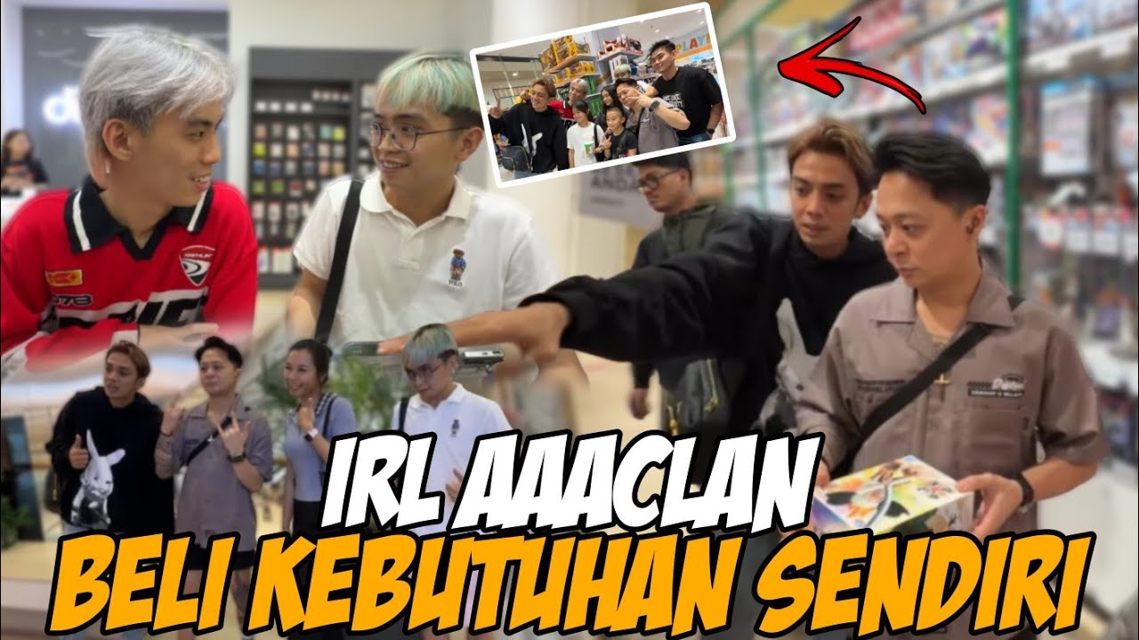 IRL BELANJA KEBUTUHAN SENDIRI🤣 TEPE46 LANGGANAN DI MINTAIN PHOTO🤣 #yb #marapthon3 