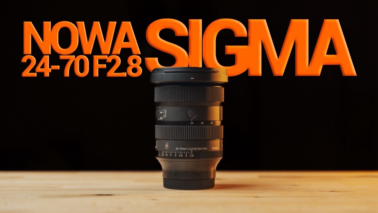 SIGMA 24-70mm F2.8 DG DN II ソニーE Obiektyw SIGMA 24-70 mm F2.8 DG DN II | Art Sony-E