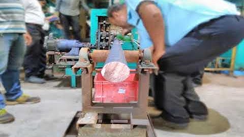 HORIZONTAL CONTINUOUS CASTING MACHINE WITH INDUCTION FURNACE Developed by @magnalenzindia