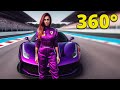 Drive a Ferrari Super Car but in 360° VR (Full race)