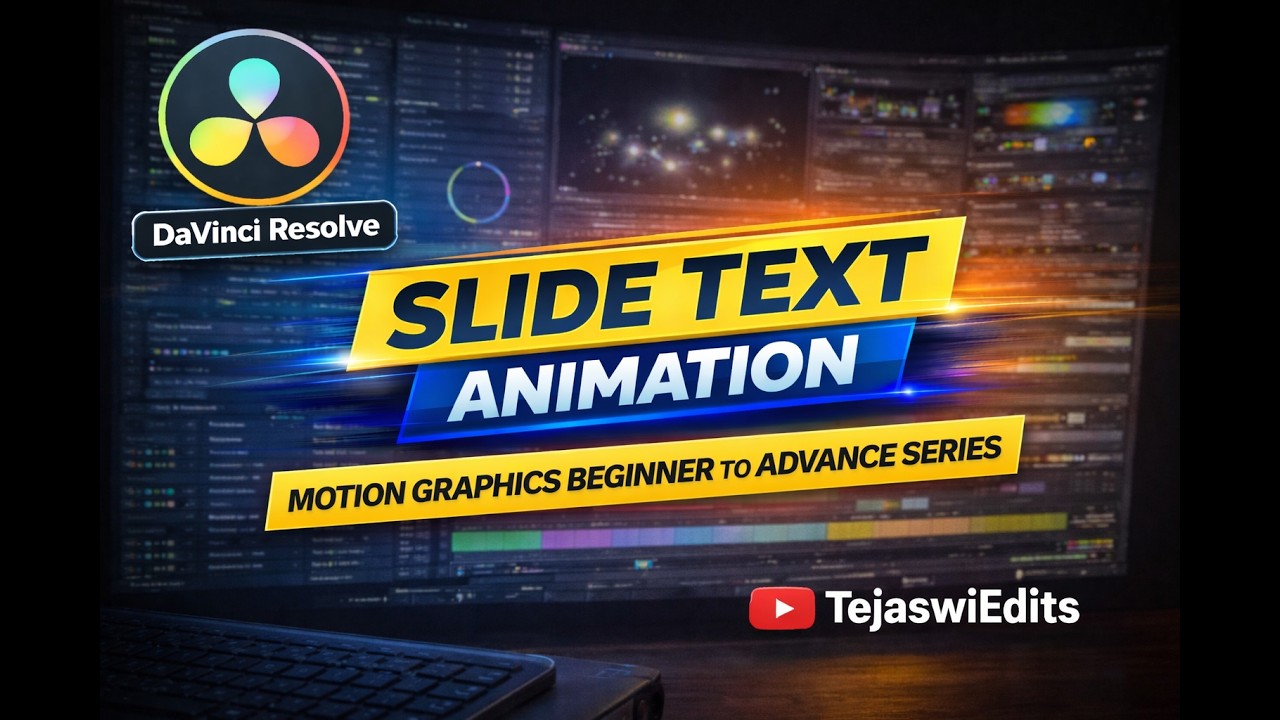 Slide text animation || Motion Graphics (Beginner to Advance Level ...