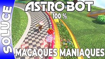 Astro Bot - Nébuleuse du Gorille - MACAQUES MANIAQUES - 100 % [FR PS5]
