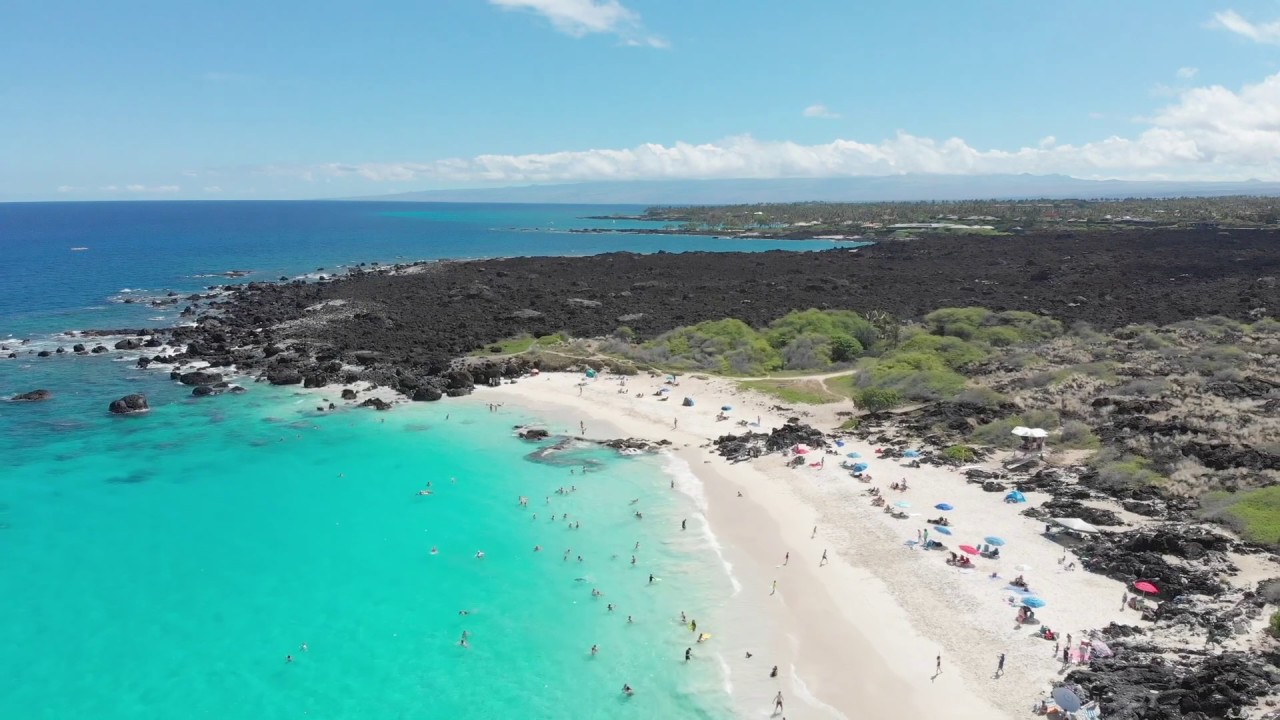 Manini&amp;#39;owali Beach (Kua bay) on the Big Island of Hawaii - YouTube