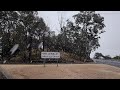 May snow flurries over Mt Ainslie in Central Canberra