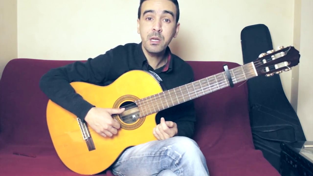 Hasni EL BAIDA MON AMOUR - Guitare Tutorial