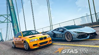 ПОСЛЕДНИЙ ЗАЕЗД ЧИПОВАННОЙ BMW Е46 В GTA5RP