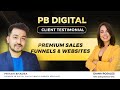 Diana Rosales Testimonial For Pritam Bhadra & PB DIGITAL! GoHighLevel Web & Funnel Design Agency