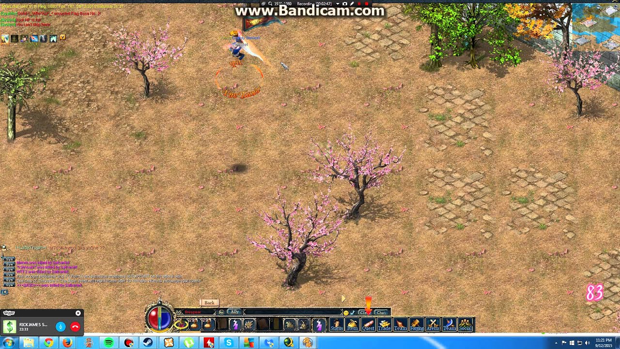 Conquer Online Warlord Server CTF Part 2 9/12/15