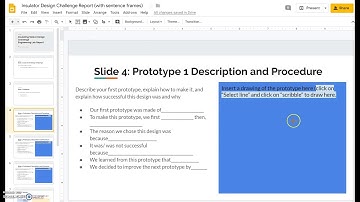 How to Draw in Google Slides