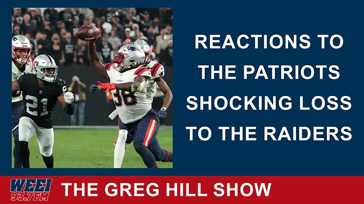 The Greg Hill Show reacts to the #Patriots AWFUL l...