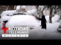 La poderosa tormenta invernal azota el medio oeste del país | Noticias Telemundo