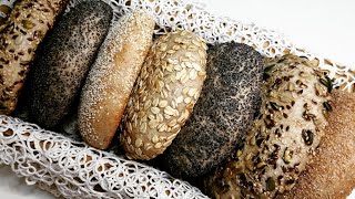 خبيزات بدقيق القمح الكامل والشعير أحسن ماتقدمي لعائلتك 🍞