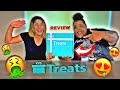 TRY TREATS REVIEW | WE TRIED SNACKS FROM THAILAND 🇹🇭 @vickybraids  #trytreats #getlitwitmoe